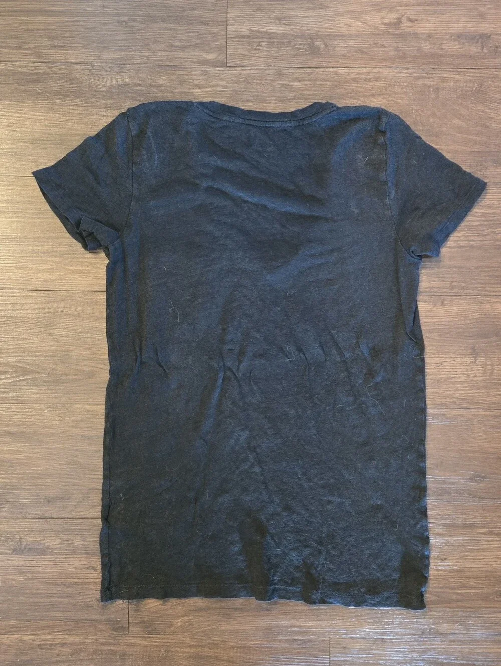 J. Crew Linen V-neck Tee Women's S